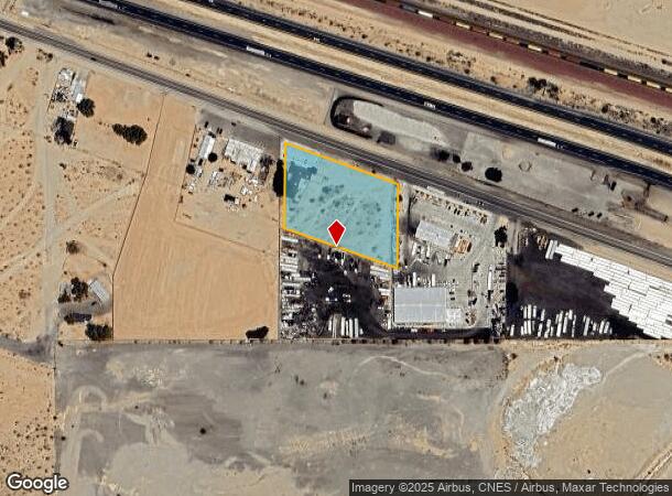  2500 E Main St, Barstow, CA Parcel Map