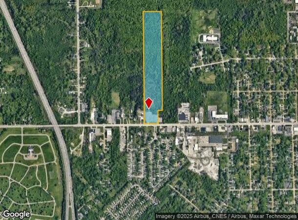 3350 W Pasadena Ave, Flint, MI Parcel Map