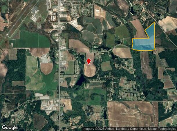  456 Osbon Mills Rd, Douglas, GA Parcel Map