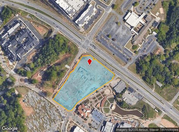  5059 W Broad St, Sugar Hill, GA Parcel Map