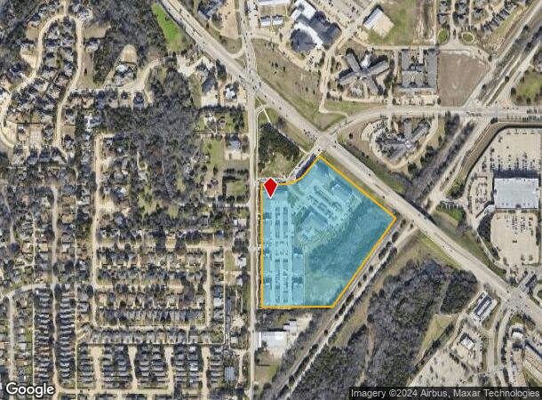  320 W Pleasant Run Rd, Cedar Hill, TX Parcel Map