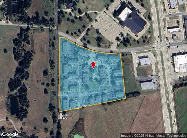  2300 W Taylor St, Sherman, TX Parcel Map