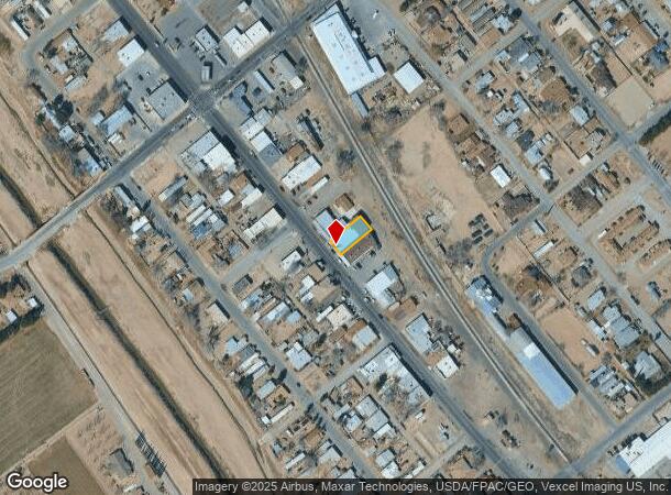  209 E Main St, Fabens, TX Parcel Map