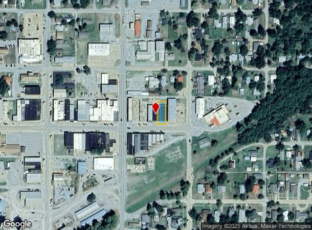15 E Main St, Carnegie, OK Parcel Map