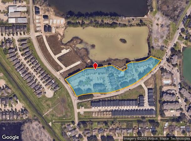  10280 Windmill Lakes Blvd, Houston, TX Parcel Map