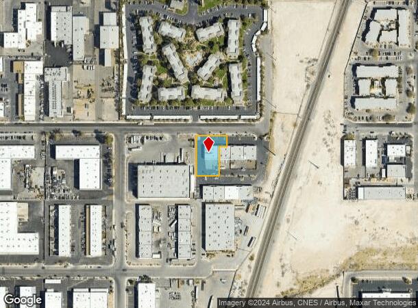  4135 W Bell Dr, Las Vegas, NV Parcel Map