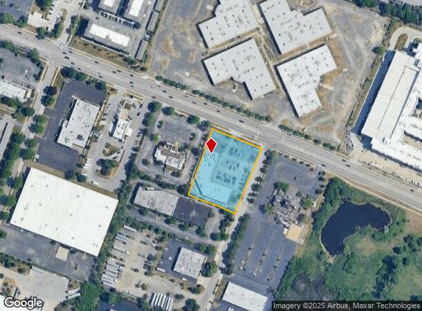  823 E Algonquin Rd, Schaumburg, IL Parcel Map