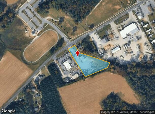 895 W Main St, Smithfield, VA Parcel Map