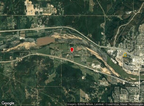  2500 S River City Park Rd W, Sand Springs, OK Parcel Map