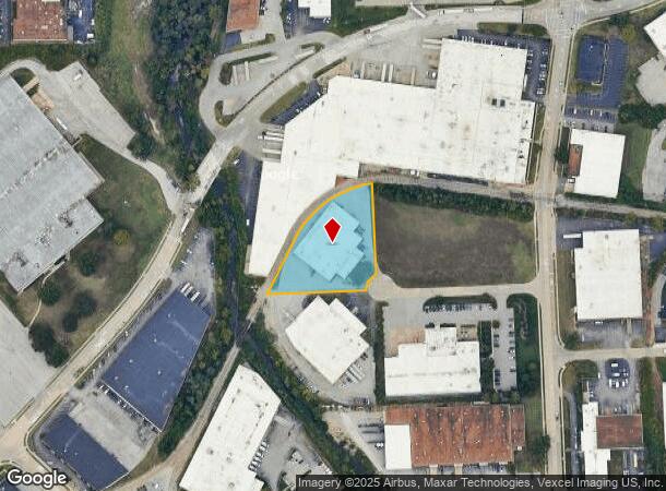  11721 Northline Industrial Dr, Maryland Heights, MO Parcel Map