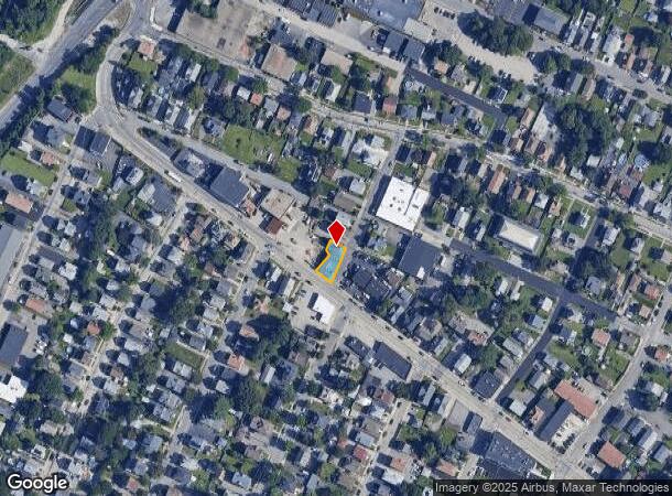  182 Anthony St, East Providence, RI Parcel Map