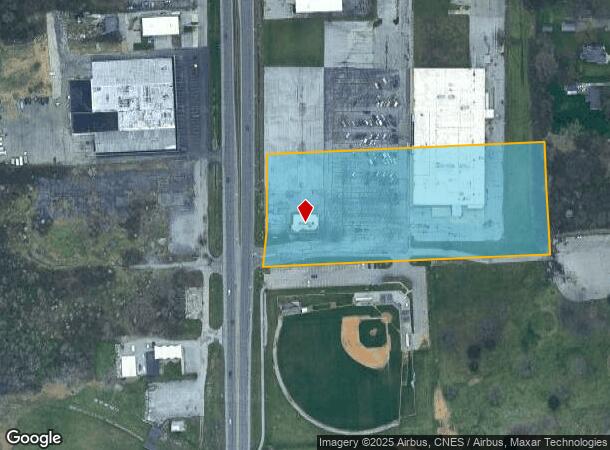 810 N Coliseum Blvd, Fort Wayne, IN Parcel Map