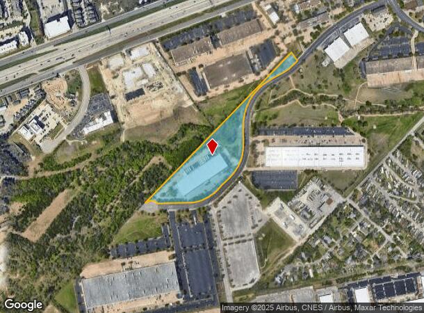 7500 Metro Center Dr, Austin, TX Parcel Map