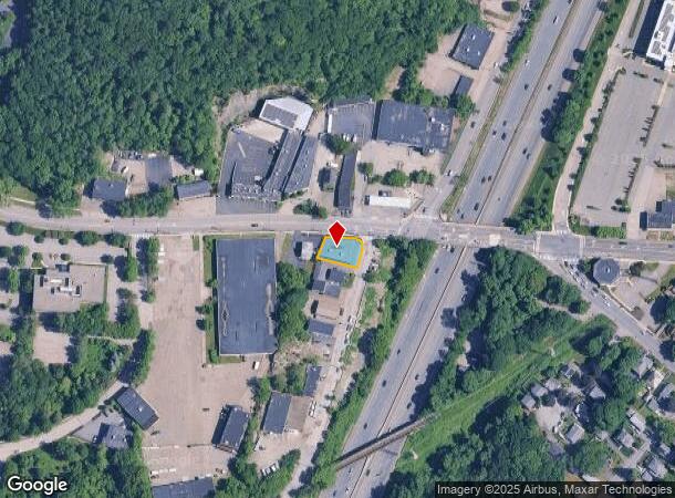  1344 Main St, Waltham, MA Parcel Map