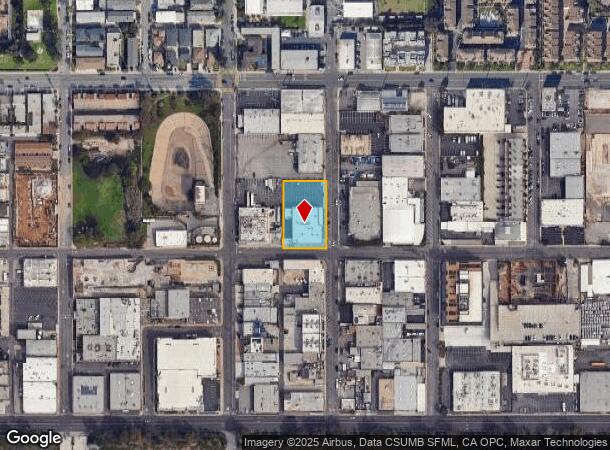  201-205 Nevada St, El Segundo, CA Parcel Map