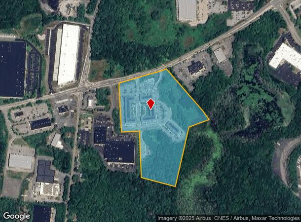  100 Woodview Way, Franklin, MA Parcel Map