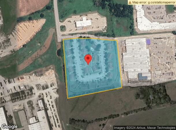  2699 Schulte Blvd, Brenham, TX Parcel Map