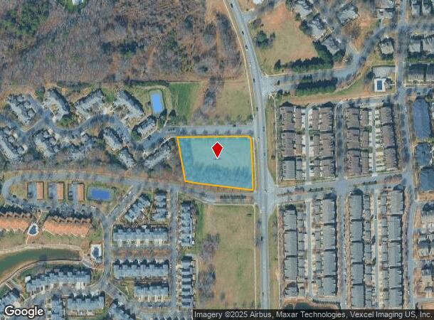 18501 W Catawba Ave, Cornelius, NC Parcel Map