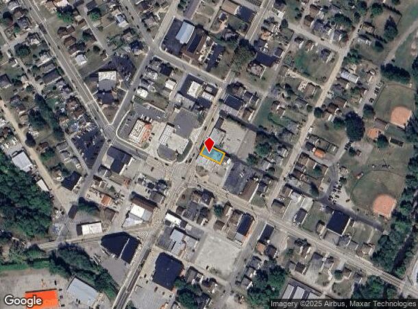 14 E Pike St, Houston, PA Parcel Map