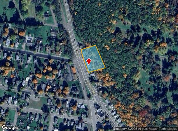 262 North Ave, Owego, NY Parcel Map