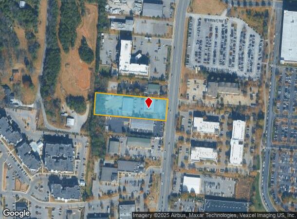  833 N Thompson Ln, Murfreesboro, TN Parcel Map