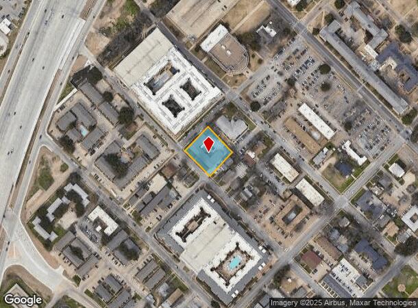  1408 S 10Th St, Waco, TX Parcel Map