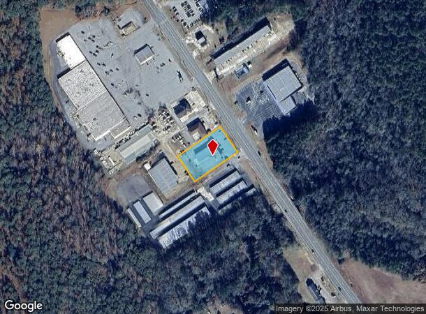  1104 Warm Springs Hwy, Manchester, GA Parcel Map