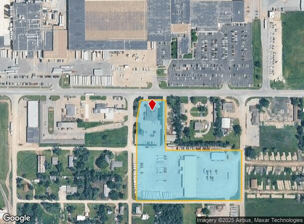 2701 E 4Th Ave, Hutchinson, KS Parcel Map