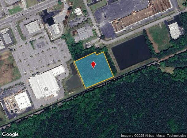 Commerce Park Rd, Franklin, VA Parcel Map