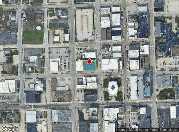 201 W Jefferson St, Bloomington, IL Parcel Map