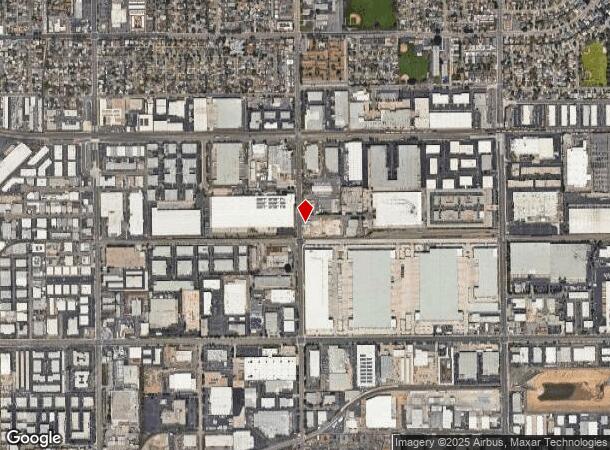  1702 E Rosslynn Ave, Fullerton, CA Parcel Map