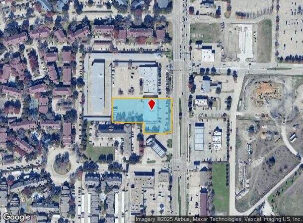  19129 Preston Rd, Dallas, TX Parcel Map