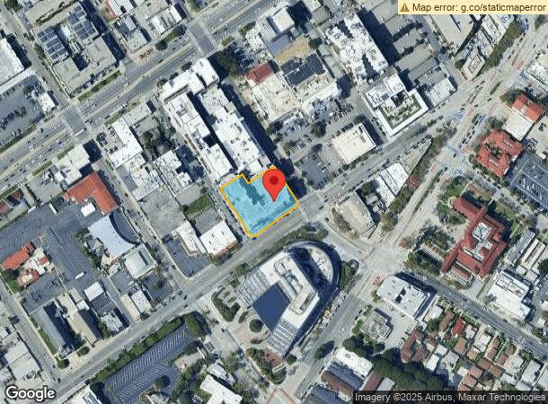  9901 Washington Blvd, Culver City, CA Parcel Map