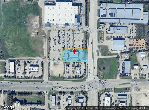  4325 E University Dr, Prosper, TX Parcel Map