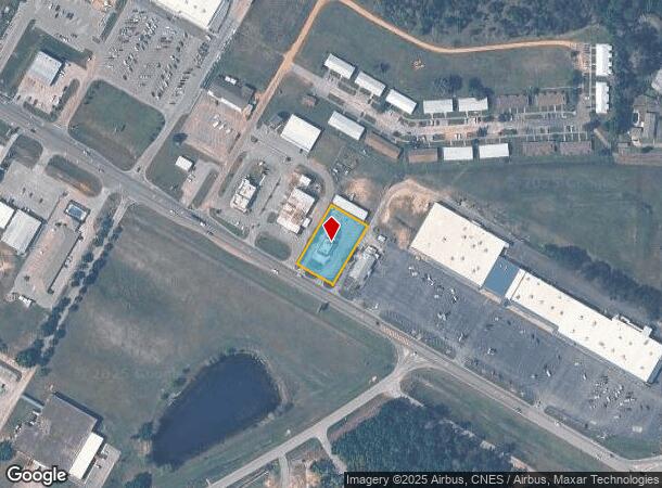 1502 W Magnolia Ave, Geneva, AL Parcel Map