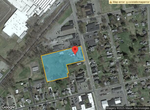  110 S Main St, Athens, PA Parcel Map