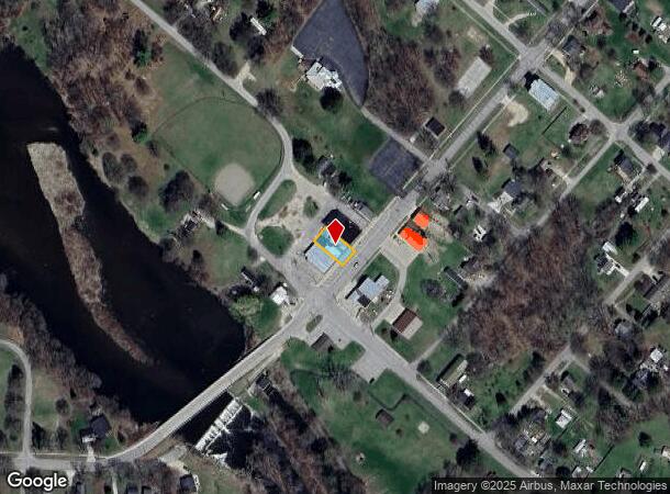 117 N Washington St, Hubbardston, MI Parcel Map