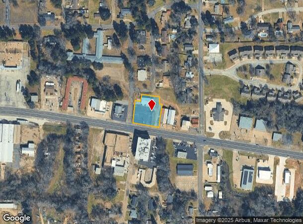 801 Broadway Ave, Gladewater, TX Parcel Map