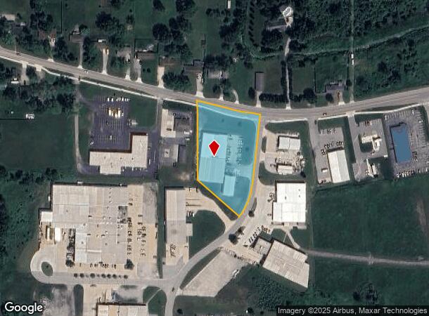  100 Progress Way, Avilla, IN Parcel Map