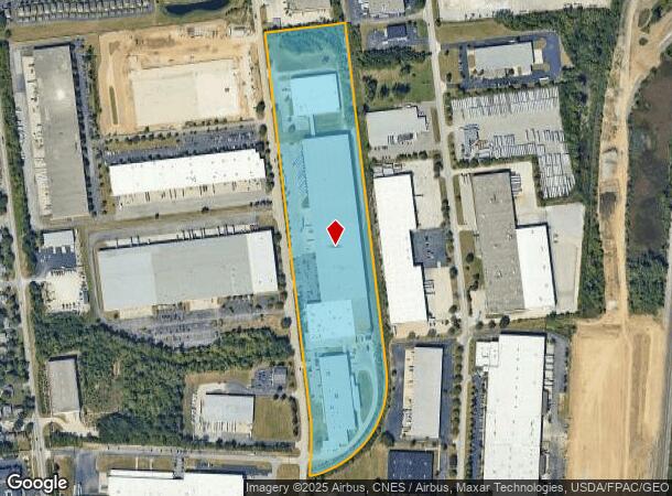 2600 Charter St, Columbus, OH Parcel Map