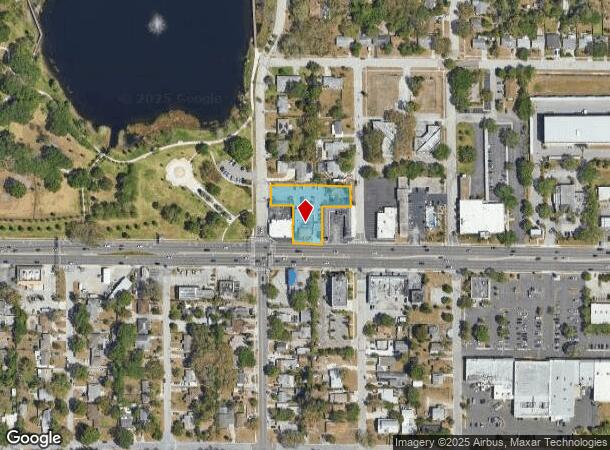 1608 Gulf To Bay Blvd, Clearwater, FL Parcel Map