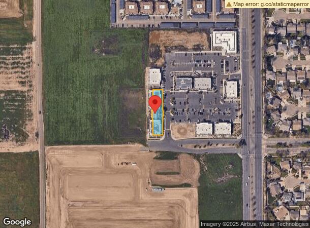  1939 Hillman St, Tulare, CA Parcel Map