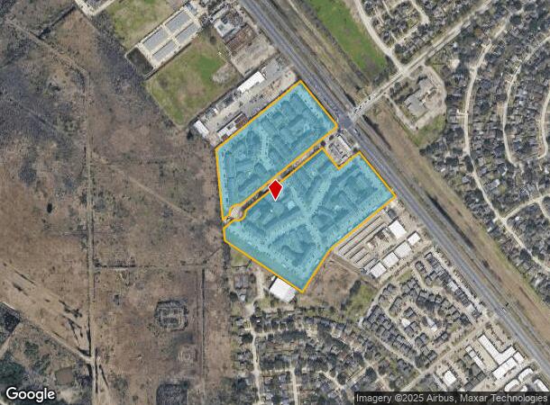  695 Pineloch Dr, Webster, TX Parcel Map