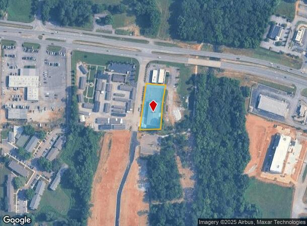  1207 Eidson St, Athens, AL Parcel Map
