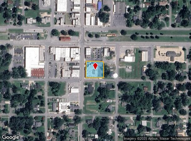  101 S Center St, Lonoke, AR Parcel Map