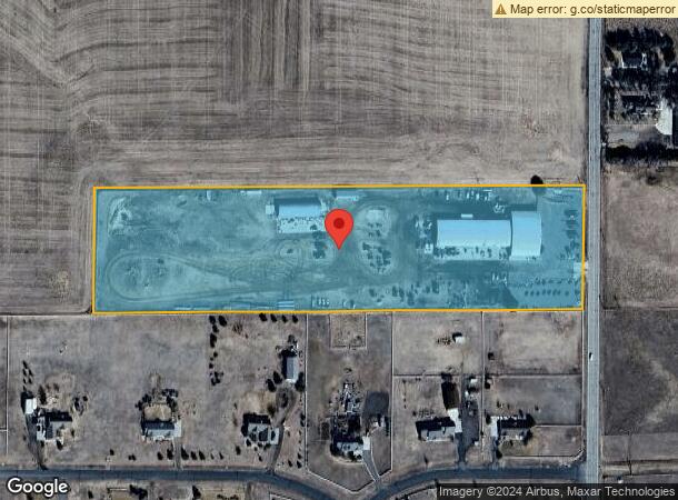  4225 Strasburg Rd, Strasburg, CO Parcel Map