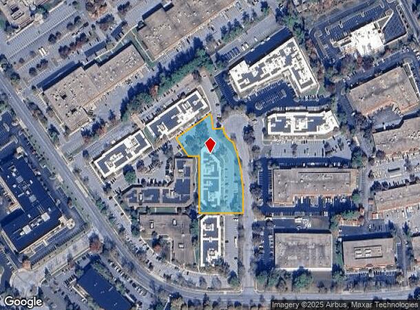 4421 Forbes Blvd, Lanham, MD Parcel Map