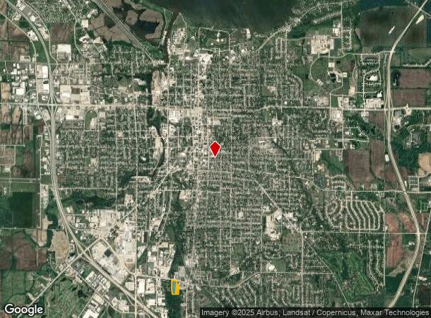  982 Woodbine Park Rd, Fond Du Lac, WI Parcel Map