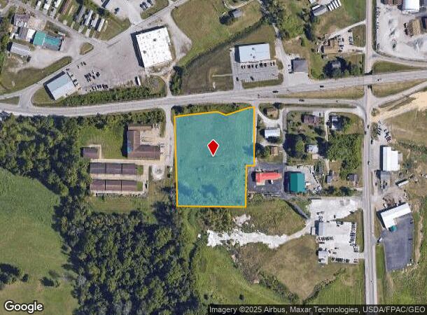  Kemper St, Parkersburg, WV Parcel Map