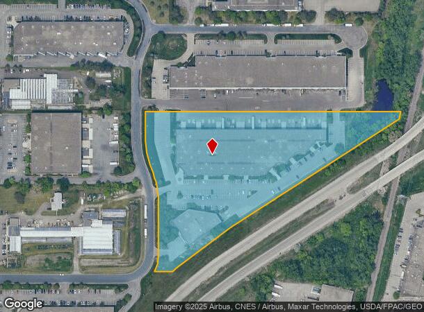  601 Campus Dr, Saint Paul, MN Parcel Map